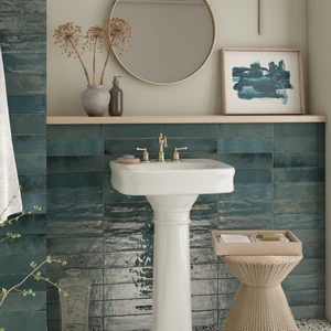 Image 8 of Cobalto Floor & Wall Tile: Terra Lucida Collection sold at Floors & Baths Pro's