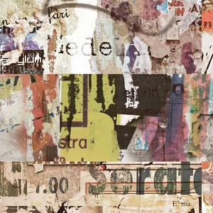  Motley, 26" Lifestyle Floor & Wall Tile: Urban Wall | Paint Wall Collection 