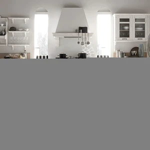 Image 4 of White Cassetone With Black Mosaic & Tile: Iroc Collection sold at Floors & Baths Pro's