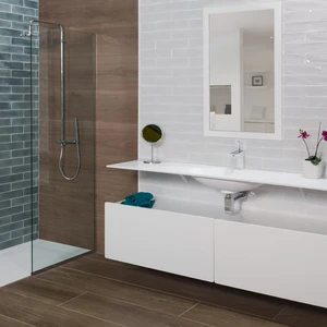Image 2 of Grey Decor Floor & Wall Tile: Opal Wall Collection sold at Floors & Baths Pro's