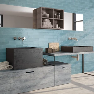 Image 6 of Grey Decor Floor & Wall Tile: Opal Wall Collection sold at Floors & Baths Pro's