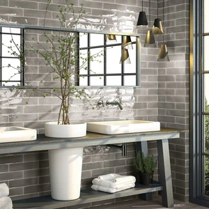 Image 9 of Grey Decor Floor & Wall Tile: Opal Wall Collection sold at Floors & Baths Pro's