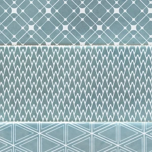  Iwood, 14" Sky Decor Floor & Wall Tile: Opal Wall Collection 