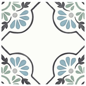 floor tiles Blue Petals Floor & Wall Tile: Tanger Collection | Floors & Baths Pro's