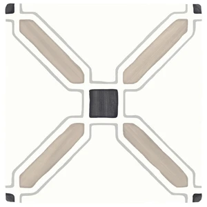  Alsacia, 30" Sand Cross Floor & Wall Tile: Tanger Collection 