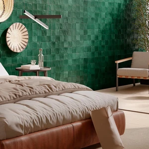 Image 5 of Teal Floor & Wall Tile: Melange Wall Collection sold at Floors & Baths Pro's