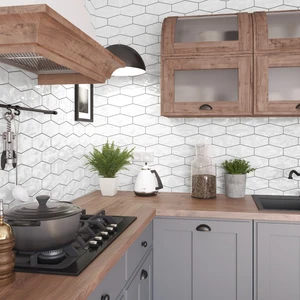 Image 2 of Creme Floor & Wall Tile: Monochrome Collection sold at Floors & Baths Pro's