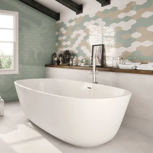 Image 2 of Gris Floor & Wall Tile: Viena Wall Collection sold at Floors & Baths Pro's