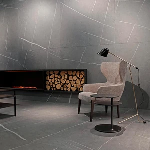Image 6 of Gris Floor & Wall Tile: Senda Collection sold at Floors & Baths Pro's