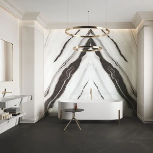 Image 2 of Panda White Floor & Wall Tile: Panda White Collection sold at Floors & Baths Pro's