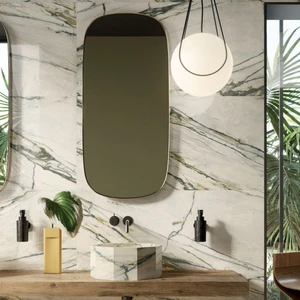 Image 5 of Slab A Floor & Wall Tile: Calacatta Emerald Collection sold at Floors & Baths Pro's