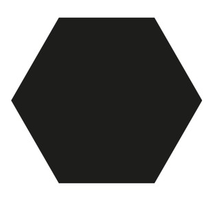 floor tiles Nero Floor & Wall Tile: Hexa Collection | Floors & Baths Pro's