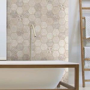 Image 6 of Taupe Floor & Wall Tile: Bibulca Collection sold at Floors & Baths Pro's