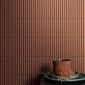Image 6 of Cotto- Flute Mosaic & Tile: Flute Collection sold at Floors & Baths Pro's