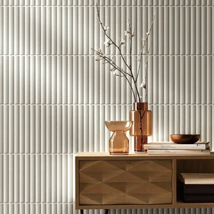 Image 2 of Green- Flute Mosaic & Tile: Flute Collection sold at Floors & Baths Pro's
