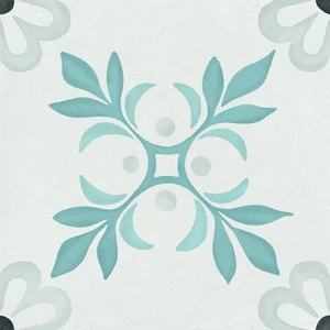 Blue Garden Floor & Wall Tile: Sirocco Collection | Floors & Baths Pro's