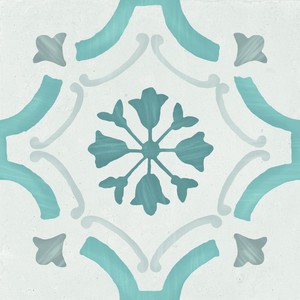 floor tiles Blue Ornate Floor & Wall Tile: Sirocco Collection | Floors & Baths Pro's