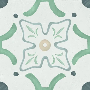 Green Flower Floor & Wall Tile: Sirocco Collection | Floors & Baths Pro's