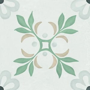  32", 2 Light Traffic Green Garden Floor & Wall Tile: Sirocco Collection 