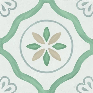 Green Petals Floor & Wall Tile: Sirocco Collection | Floors & Baths Pro's