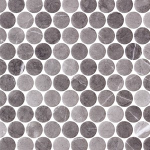 backsplash mosaic tiles Grafito Mosaic & Tile: Ecostones Collection | Floors & Baths Pro's