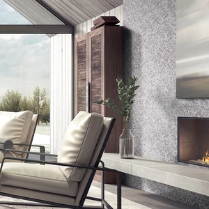 Image 2 of Grafito Mosaic & Tile: Ecostones Collection sold at Floors & Baths Pro's