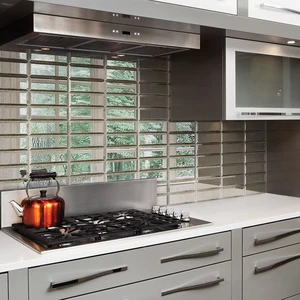 Image 2 of Antique Bronze Mosaic & Tile: Obsidian Wall Collection sold at Floors & Baths Pro's