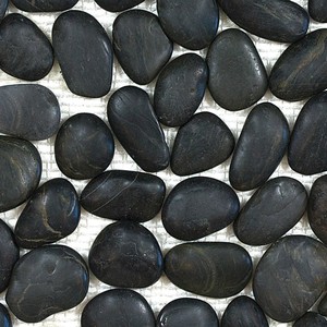 backsplash mosaic tiles Tahitian Black Mosaic & Tile: Zen Collection | Floors & Baths Pro's