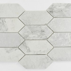 backsplash mosaic tiles Picket No:12 Mosaic Tile: Enameled Glass Collection | Floors & Baths Pro's
