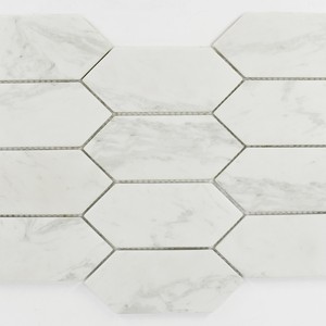 backsplash mosaic tiles Picket No:2 Mosaic Tile: Enameled Glass Collection | Floors & Baths Pro's