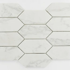  19", AfmBOooVBoCfKs_78XBzK0RAh6QdDBKqs2L7JFF5ZZKCWY4REiFXRJdO Picket No:2 Mosaic Tile: Enameled Glass Collection 