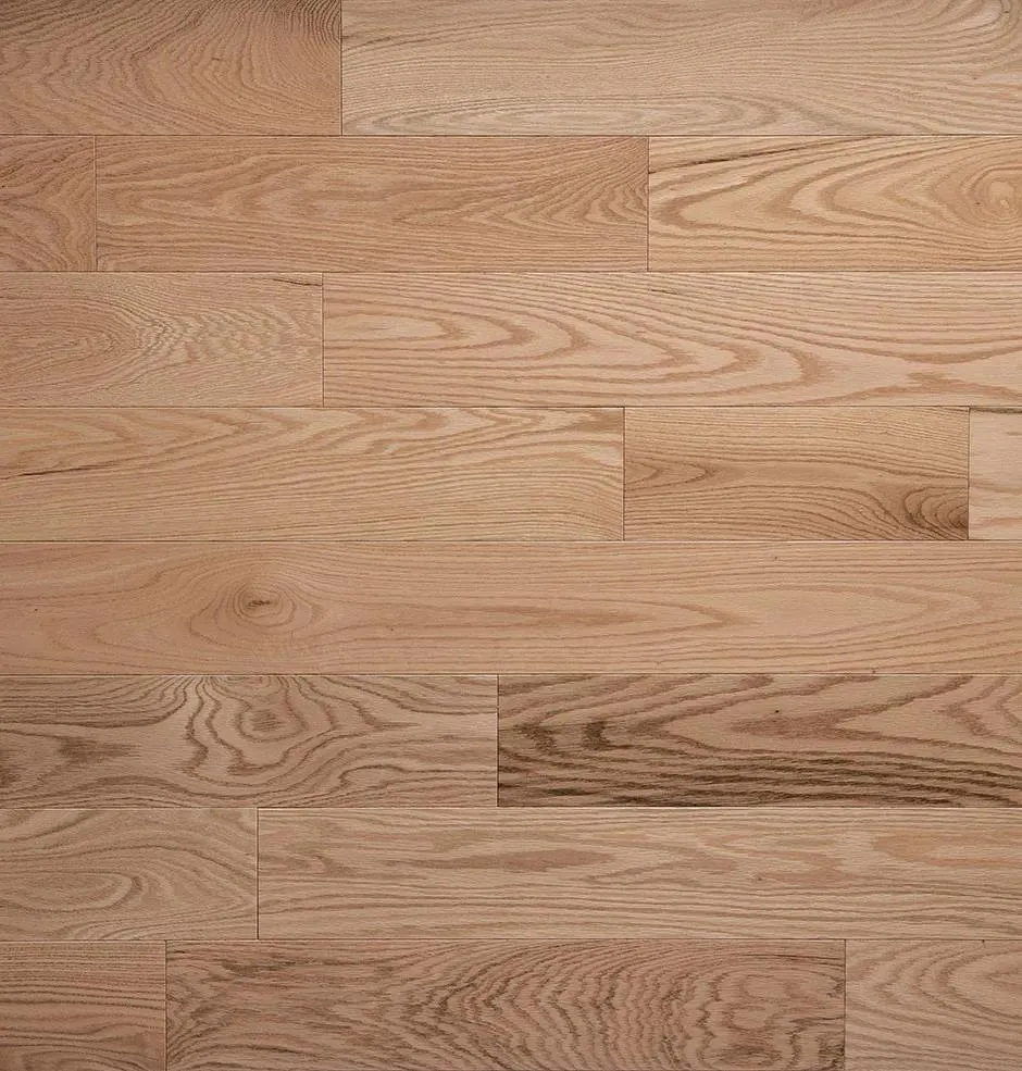 Wickham Naked Red Oak Hardwood Flooring