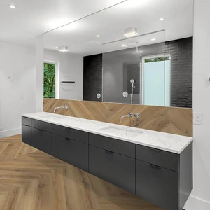 Image 2 of Cracked Natural Brown Vinyl Plank Flooring (B567 - Beaulieu) sold at Floors & Baths Pro's