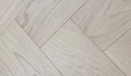 Herringbone Zig-Zag Hardwood Flooring Installation in Etobicoke