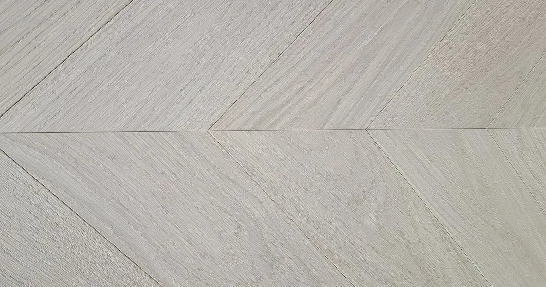 Chevron Hardwood Flooring Installation in Etobicoke